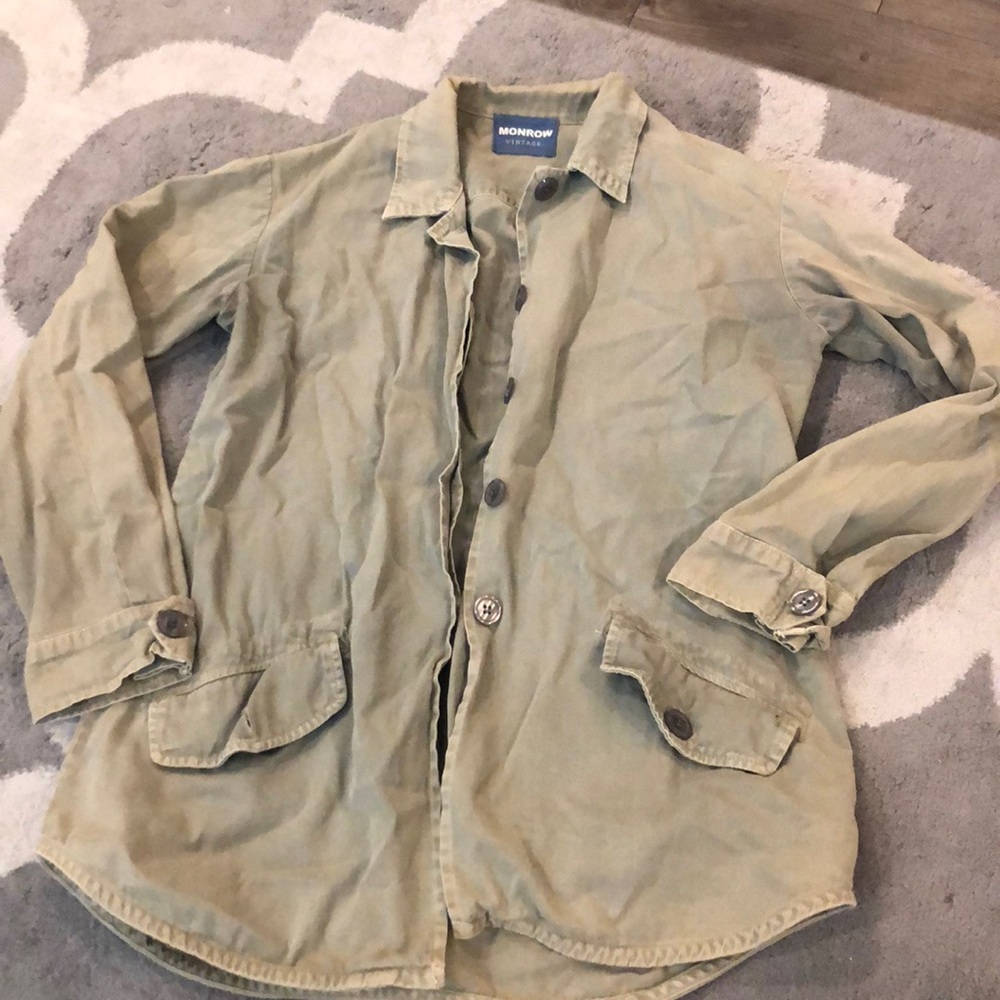 Monroe Vintage army green jacket✨✨